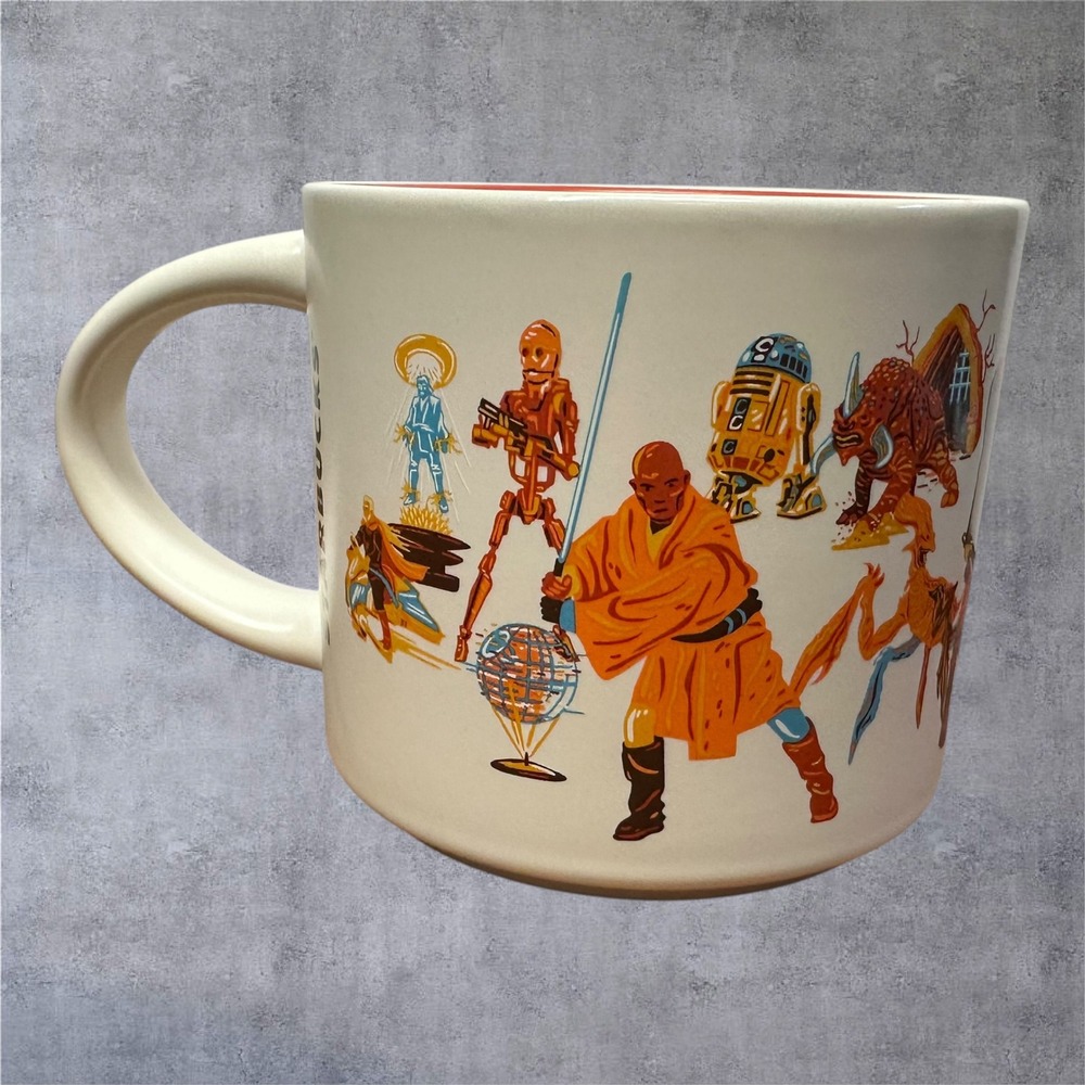 Starbucks Discovery Series Star Wars Geonosis Mug 14oz New In Box 2025 White Red - Picture 6 of 10